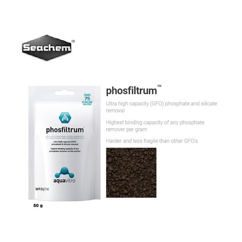 Material anti fosfati si silicati Aquavitro Phosfiltrum 50g RESIGILAT - imagine 3